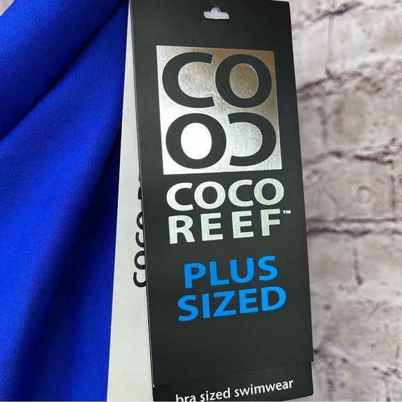 Coco Reef Blue Swim Skort - Picture 11 of 11